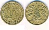 Deutschland 10 Reichspfennig Weimar -