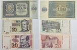 Kroatien 10, 20, 100 Kuna Banknote 3 Stück -