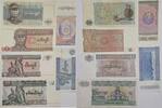 Myanmar 3* 1, 5, 20, 50 Kyat Banknote 6 Stück -