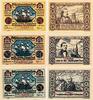 Deutsches Reich Deutschland Pommern 25, 50, 75 Pfennig 3x Notgeld Stettin -
