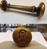 Antike Petschaft Siegel um 1900 aus Messing -