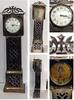 Antike Tischuhr Uhr Gehäuse Sterlingsilber Silberuhr Ankergang England -