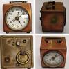 Antike Tischuhr mit Wecker D.R.P. & G.M Uhr Funktionsfähig -