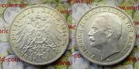 Deutschland 3 Mark Baden, Friedrich II