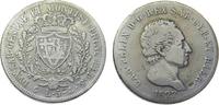 Italien 5 Lire Italien Sardinien Carlo Felice 5 Lire 1827 P Genova