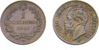 Italien 1 Cemtesimi Italien Vit. EM. II 1 Centesimi 1861 M