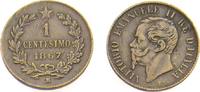 Italien 1 Cemtesimi Italien Vit. EM. II 1 Centesimi 1867 M