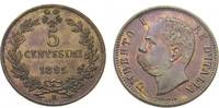 Italien 5 Cemtesimi Italien Umberto I, 1878-1900 5 Centesimi 1895 R * selten *
