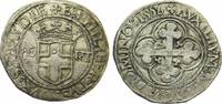 Italien 4 Grossi Emanuele Filiberto 1553-1580 4 Grossi 1556 1° Tipo I