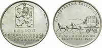 Tschechoslowakei 100 Kronen Tschechoslowakei, 100 Kronen 1982, 150 J. Strecke Budweis Ceske Bud