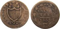 Schweiz 3 Denari Schweiz, Tessin 3 Denari 1835