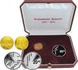 Schweiz 250 + 20 Fr. 700 J Eidgenossenschaft, 250 Fr. + 20 Fr GOLD + Silber Stempelglanz orig. Box