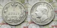 Serbien 1 Dinar Michael Obrenovich IV