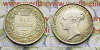 Grossbritanien 6 Pence Victoria, 1837-1901