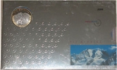 Schweiz Münzensatz 9 Werte 1 Rp.-5 Fr. Bernina + 10 Fr. Gedenkmünze