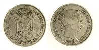 Spanien 40 Centavos Spanien 40 Centimos 1865 Madrid ISABEL II