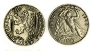 Tschechoslowakei 100 Kronen Tschechoslowakei 100 Kronen 1948, 30 Jahre Unabhängigkeit der Tschechoslowakei