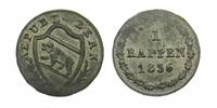 Schweiz 1 Rappen Schweiz, Bern 1 Rappen 1836
