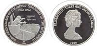 Turks + Caicos Islands, 20 Crowns, Entdeckung Amerikas -