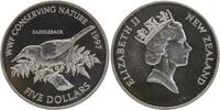 New Zealand, 5 Dollars, WWF -