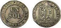 Schweiz 1 Sol Schweiz, Genf 1 Sol 1825 -vz