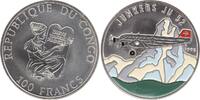 Congo, 100 Francs, Junkers JU 52 -