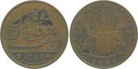 10 Cash, 1808 British Indien, Madras,  ss-vz