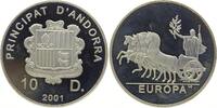 Andorra, 10 Diners, Quadriga, *433* -