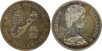Bermuda, 1 Dollar, Silb. Hochzeit, *88* -