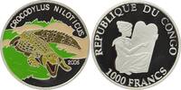 Kongo, 1000 Francs, Krokodil, *483* -