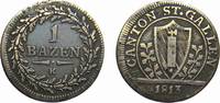 Schweiz Batzen Schweiz, St. Gallen Batzen 1813