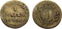 Schweiz 1 Rappen Schweiz, Luzern 1 Rappen 1804 / Barockeinfassung