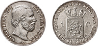 Willem III 1 Gulden