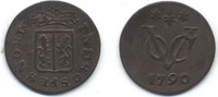 Dutch East Indies ½ Duit VOC Gelderland