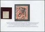 Briefmarken 1900 Kiautschou China 1 II b Violett Type 3c ° 5/6/00 Befund Jäschke-L BPP / 36