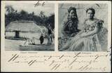 Briefmarken Ansichtskarte 1906 Tonga  Eingeborene Vavau 3.7.06 nach Hamburg 15.8.06 / 703