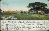Briefmarken 8.2.1910 Tonga 1906 Bildpostkarte in Farbe Ganzsache Residenz Vavau Berlin / 705