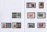 Briefmarken 15-27 n. Chr. DP China 1901 Michel 15-27 Briefstücke Vollstempel Luxus Fotoattest BPP / 107