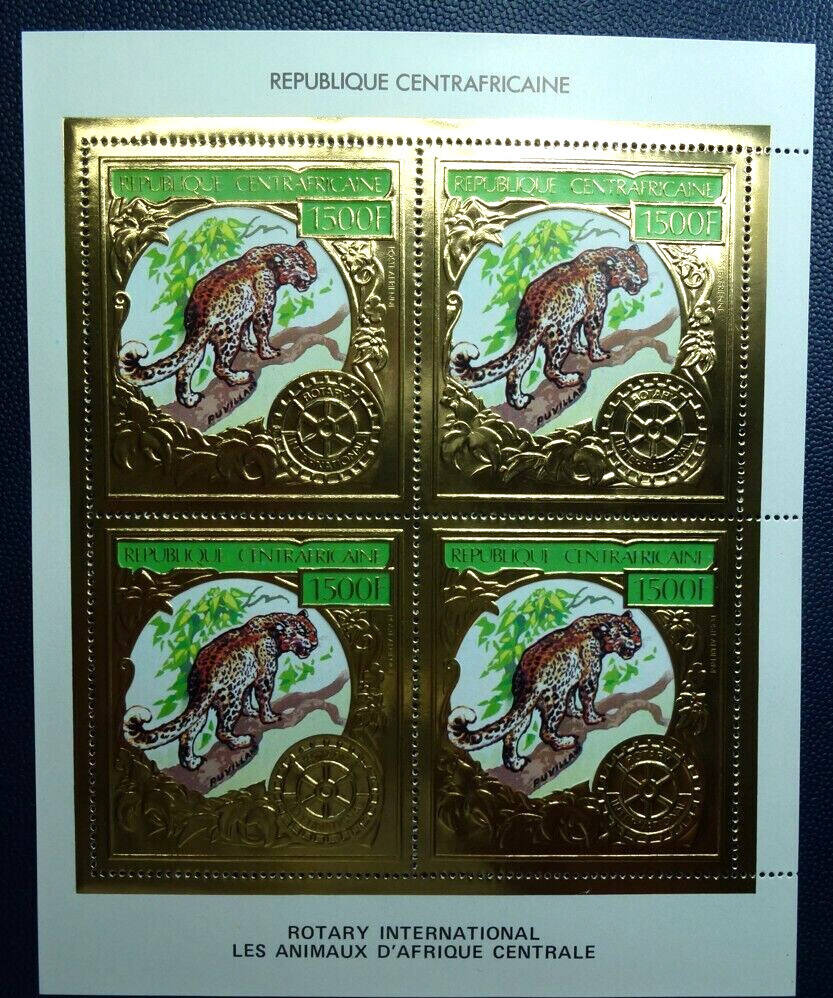 Prophila Collection Briefmarken - Zentralafrikanische Republik 2011 Pfadfinder Kleinbogen (postfrisch MNH)