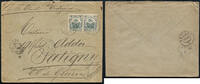 Briefmarken 10 Cent Haiti Brief via SS Olinda Gonaives über Le Havre in die Schweiz/ 12 -