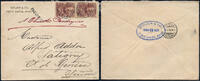 Briefmarken Haiti Brief MeF 10 C aus Petit Goave via Paquebot nach Satigny Schweiz / 52 -