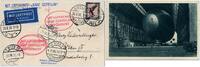  1930 Briefmarken Zeppelin Dt. Reich Ostpreußenfahrt AK Königsberg Berlin Wien Si 80 Ca/ 2484 