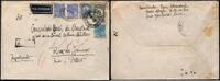 Briefmarken 13800 Reis Brasilien Schwerer Reko-Brief Luftpost Condor Porto Alegre / 171 -