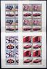 2010 Briefmarken Dominica Ferrari Motorsport Cars Autos Oldtimer 4058-65 Kleinbögen ** MNH 