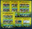  785-786 n. Chr. Briefmarken Grenada 2010 Fußball WM Soccer FIFA World Cup Südafrika 6245-6268 Block 785-786 