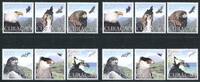 Briefmarken Curacao 2014 Adler Bussard Vögel Birds of Prey Greifvögel 235-240 MNH -