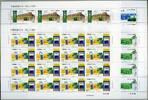 Briefmarken China PRC 2016-4 Jahrestag Post Flugzeug Briefkasten Postamt 4761-4764 Bogen MNH -