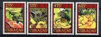 Briefmarken Curacao Tropische Früchte Melonen Ananas Vegetables Plants Fruits MNH -