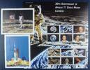 Briefmarken Grenada 1999 Raumfahrt Space 1. Mondlandung Espace 3946-3957 Block 527-528 MNH -