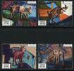 Briefmarken Curacao Jahr der Ziege Chines. Neujahr Year of the Goat Ram Zodiac MNH -